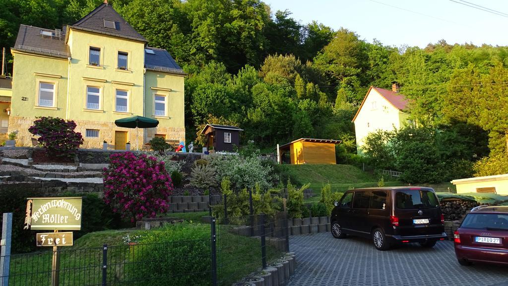 Ferienwohnung "Moeller" Rathmannsdorf Dış mekan fotoğraf