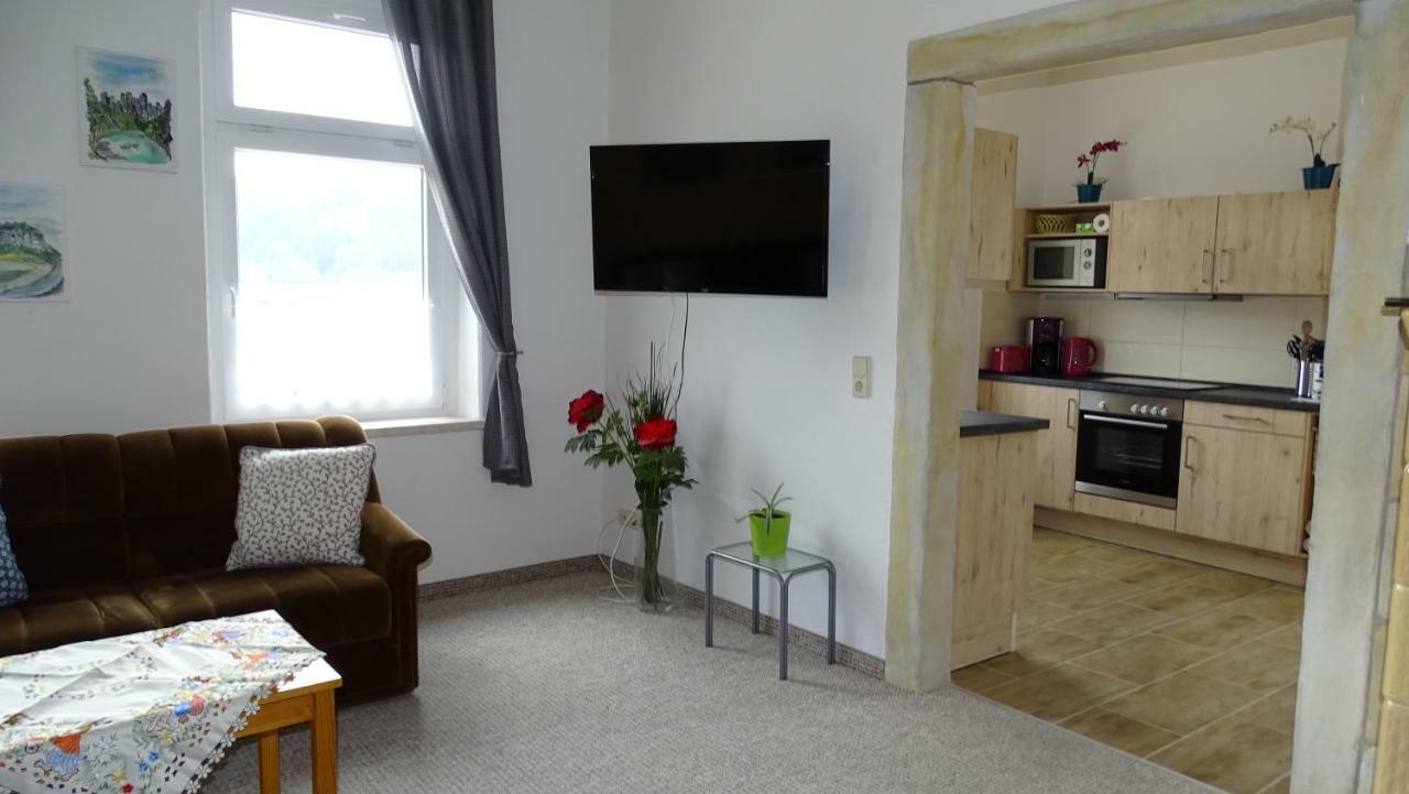 Ferienwohnung "Moeller" Rathmannsdorf Dış mekan fotoğraf